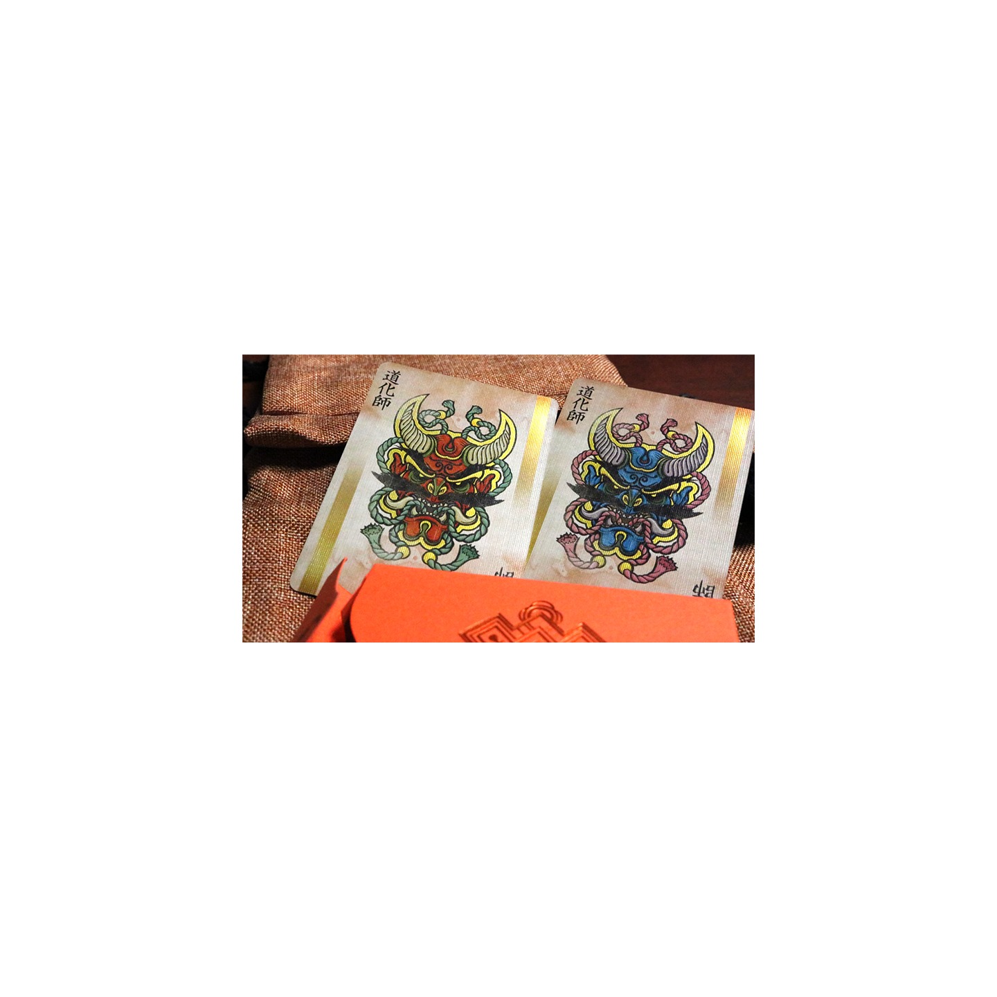 RONIN (Diamond Clan Edition Orange) Playing Cards by Kings Wild Project