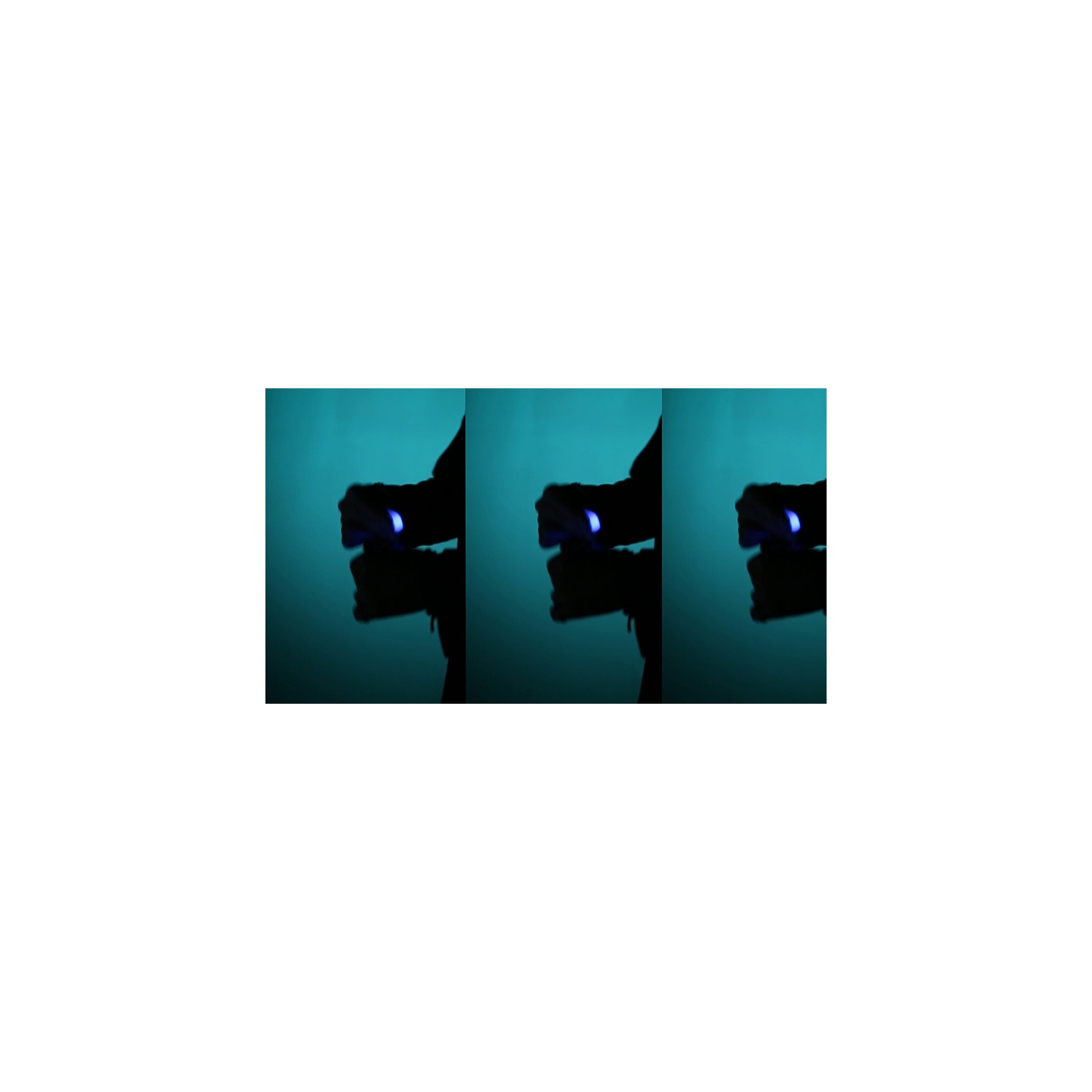 Rocco's SUPER BRIGHT Prisma Lites Pair JUNIOR (Blue)