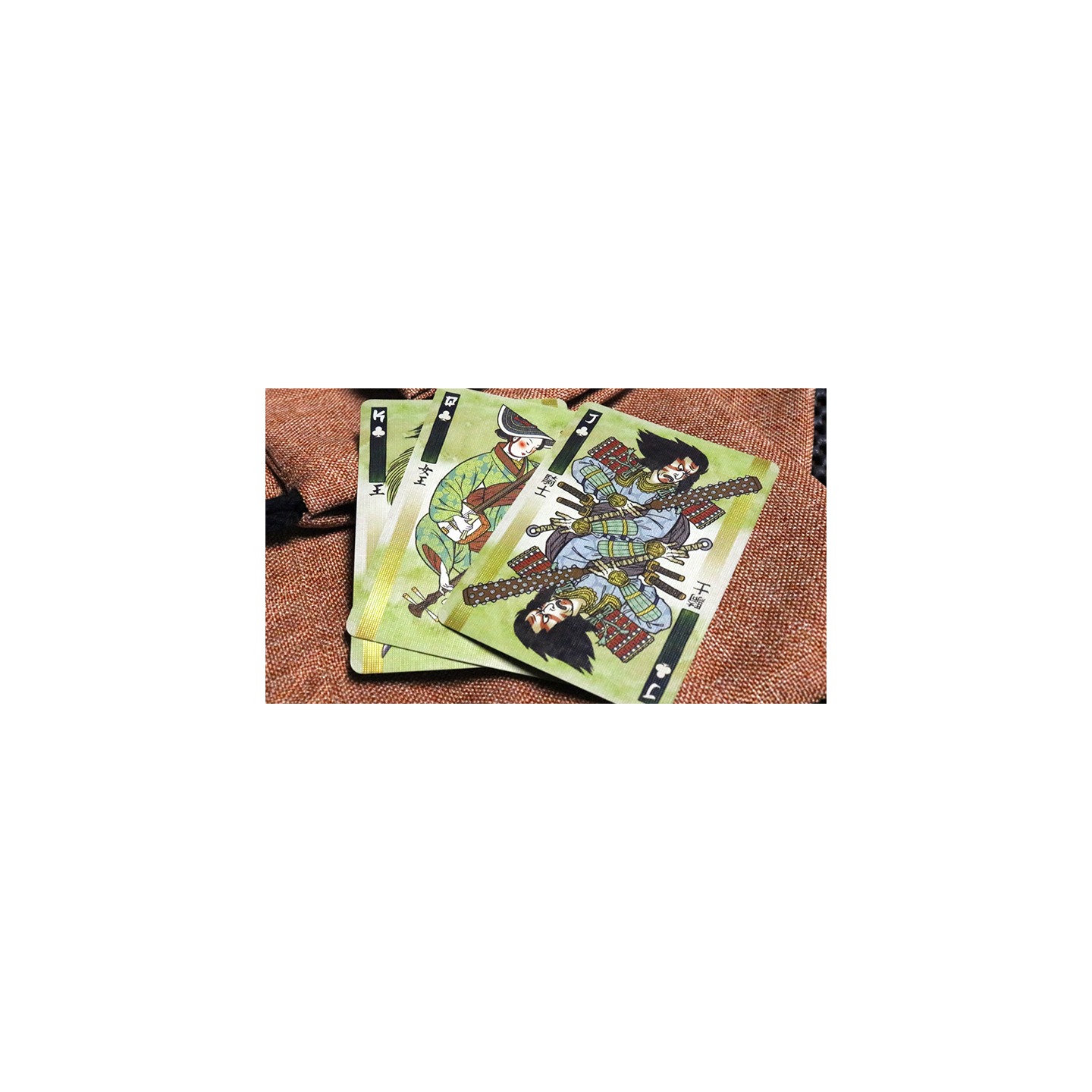 RONIN (Club Clan Edition Green) Playing Cards by Kings Wild Project