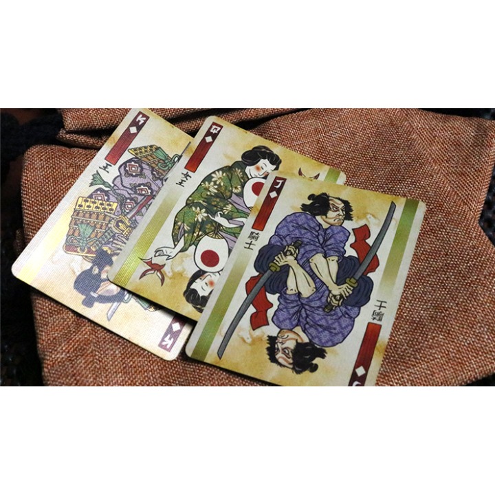 RONIN (Club Clan Edition Green) Playing Cards by Kings Wild Project