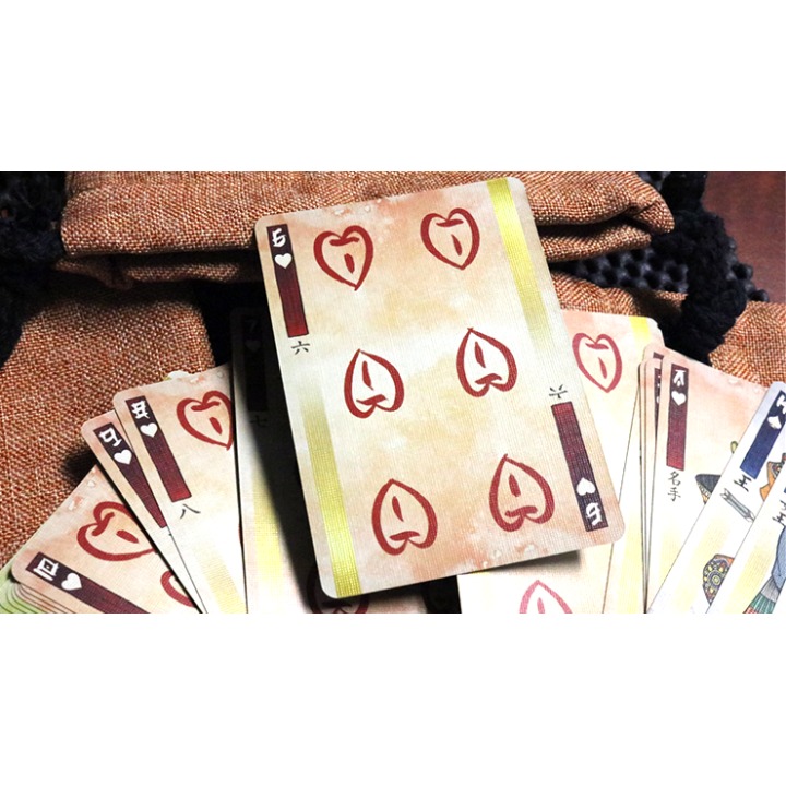 RONIN (Heart Clan Edition Red) Playing Cards by Kings Wild Project