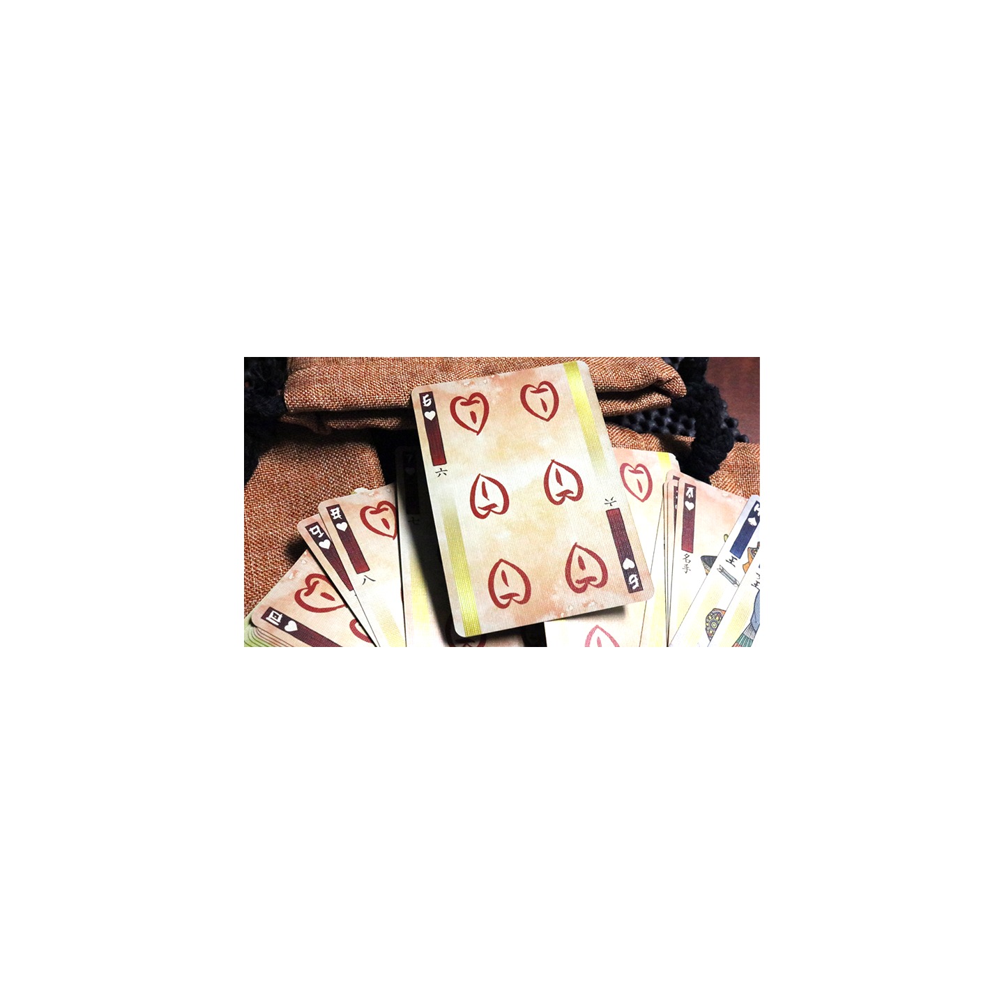RONIN (Heart Clan Edition Red) Playing Cards by Kings Wild Project