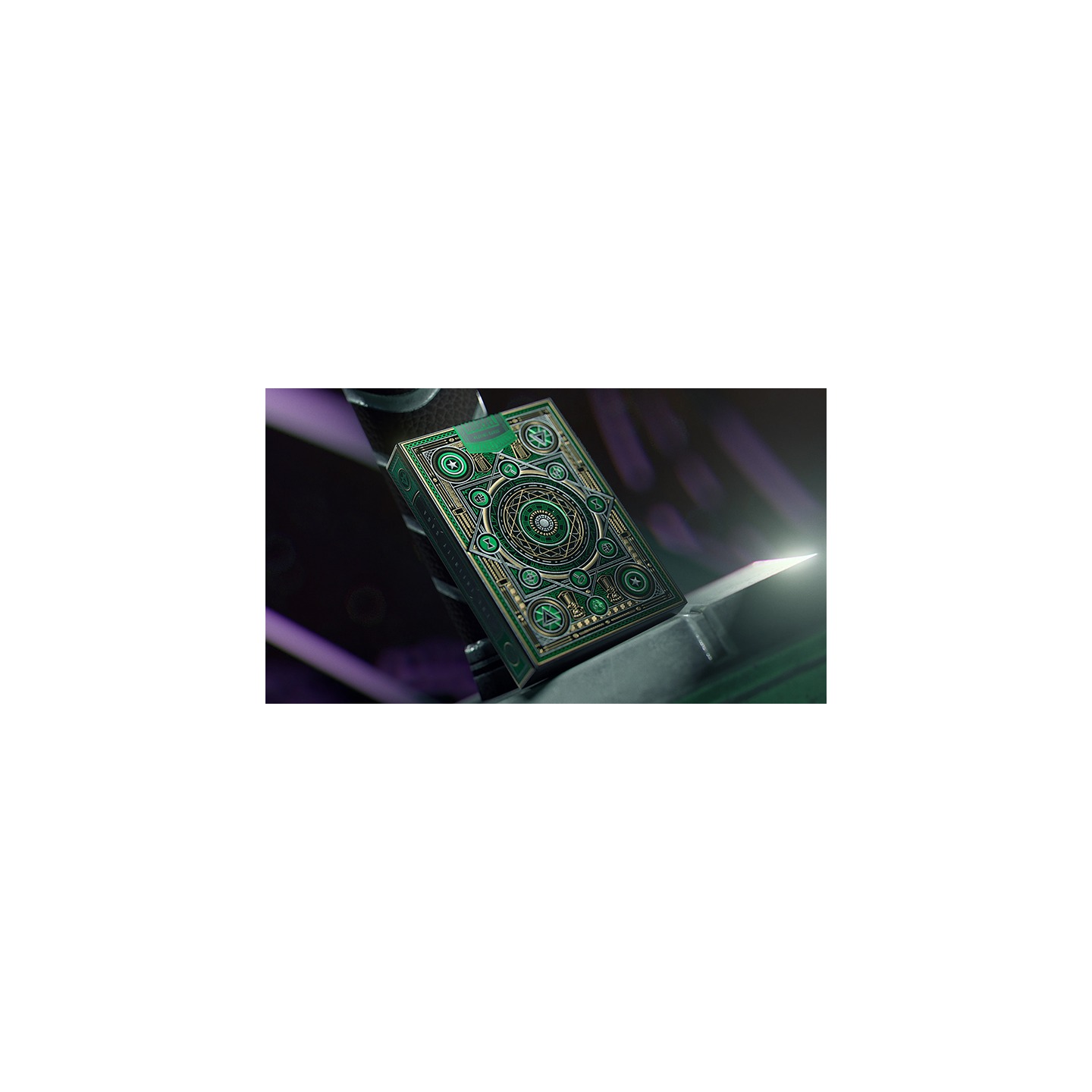 Avengers: Green Edition Playing Cards by theory11