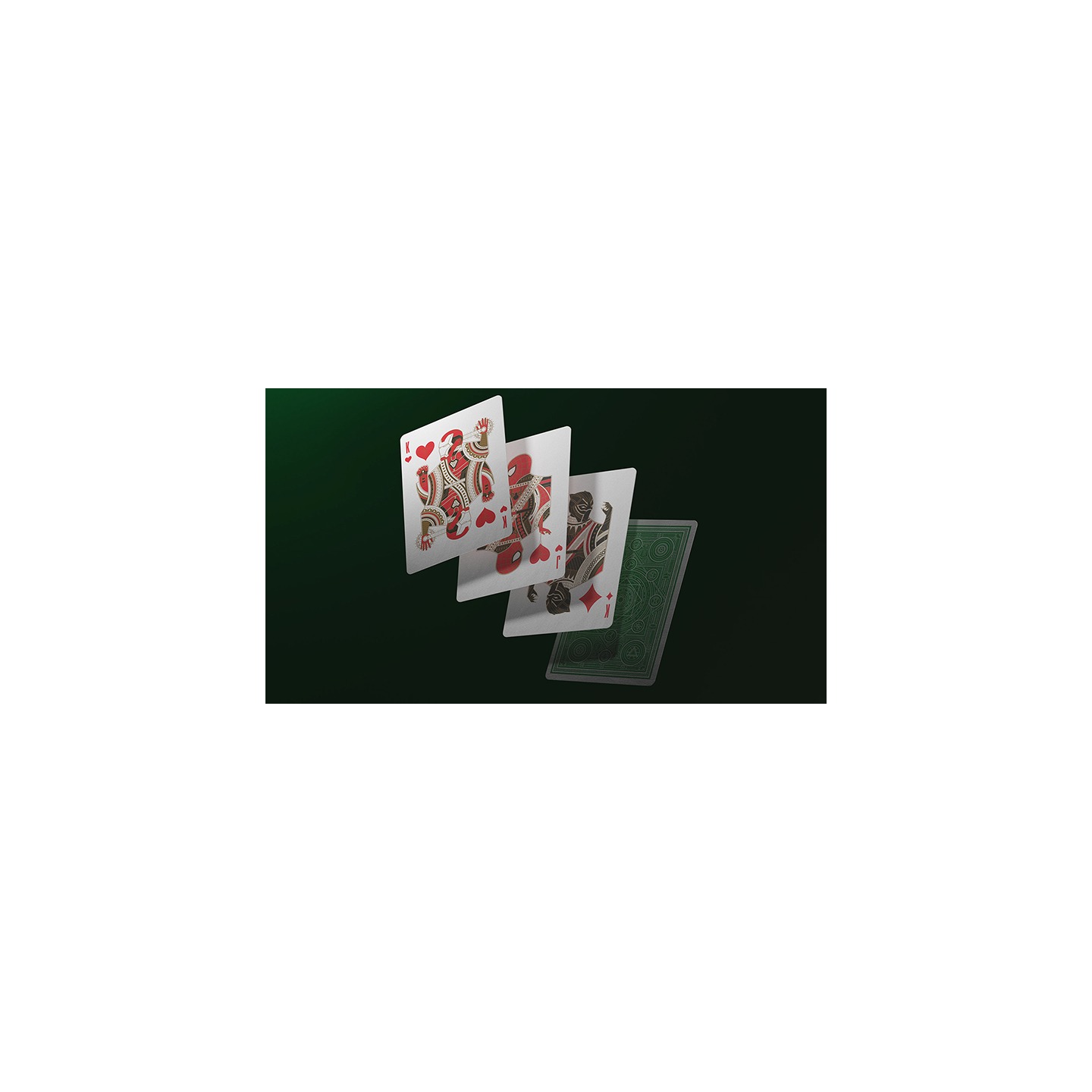 Avengers: Green Edition Playing Cards by theory11