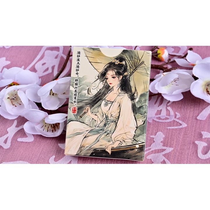 Four Beauties (XiShi) Playing Cards