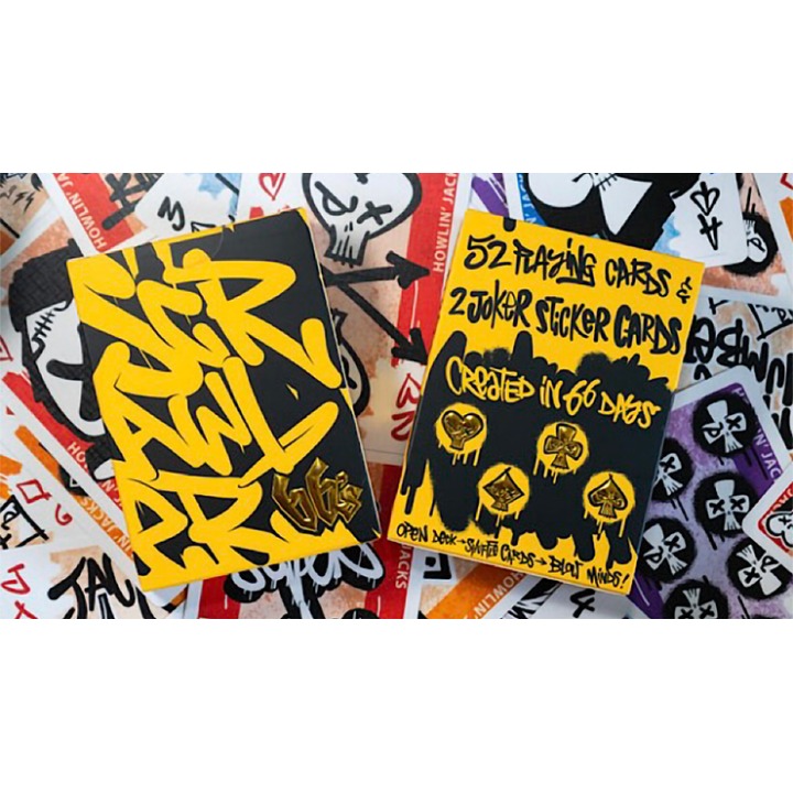 Scrawler 66's Playing Cards by Howlin' Jacks