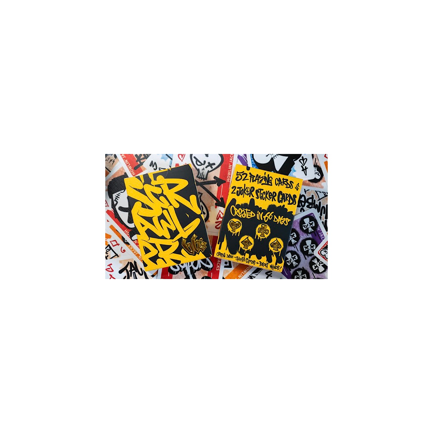 Scrawler 66's Playing Cards by Howlin' Jacks
