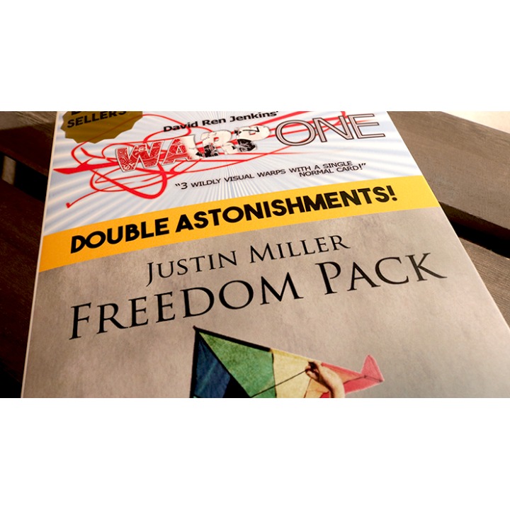 Paul Harris Presents Warp One/Freedom Pack Double Astonishments by Justin Miller & David Jenkins