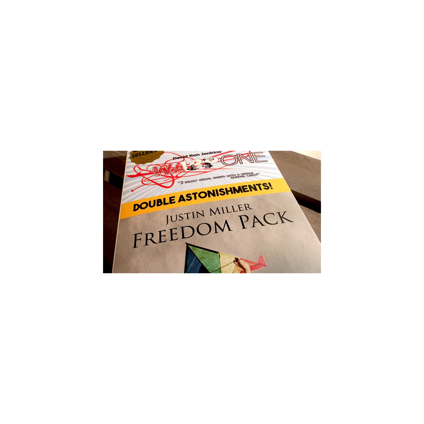 Paul Harris Presents Warp One/Freedom Pack Double Astonishments by Justin Miller & David Jenkins
