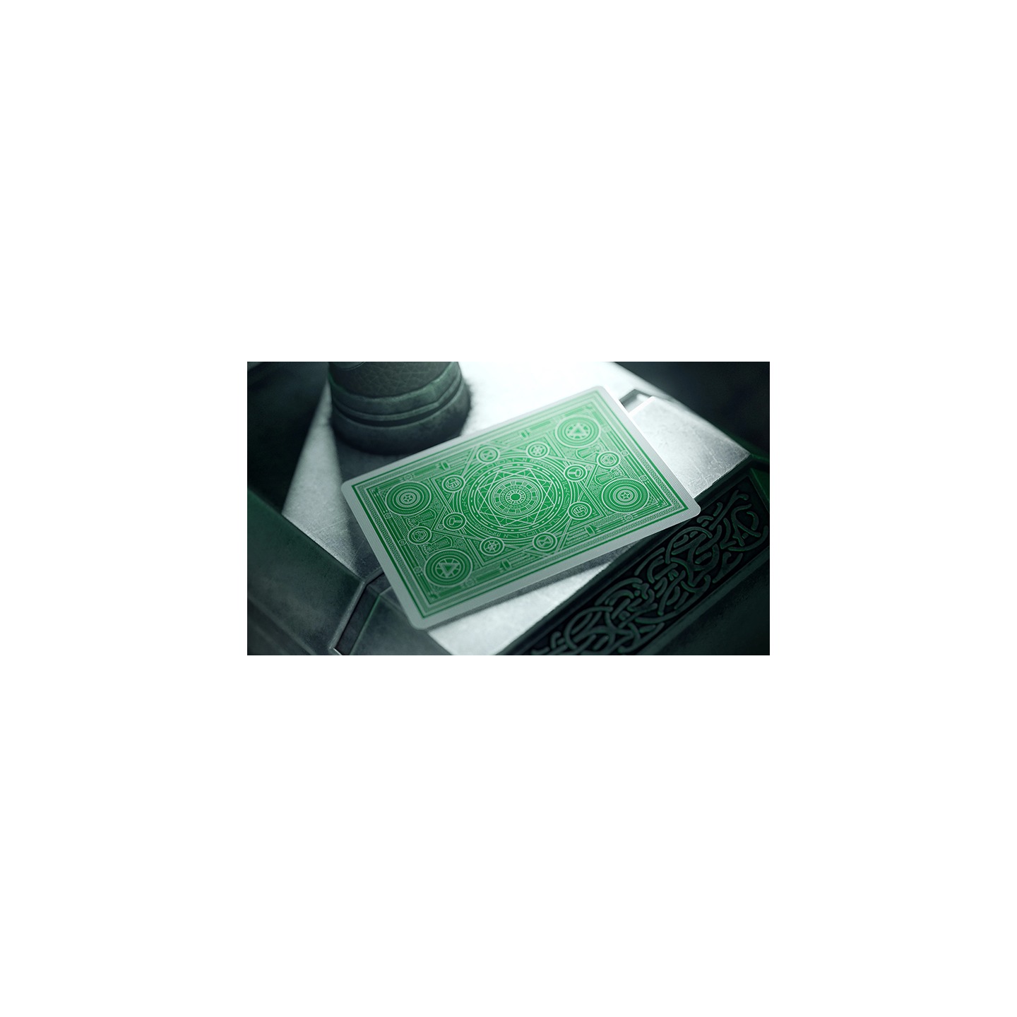 Avengers: Green Edition Playing Cards by theory11