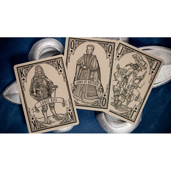 3 Musketeer Playing Cards by Kings Wild Project
