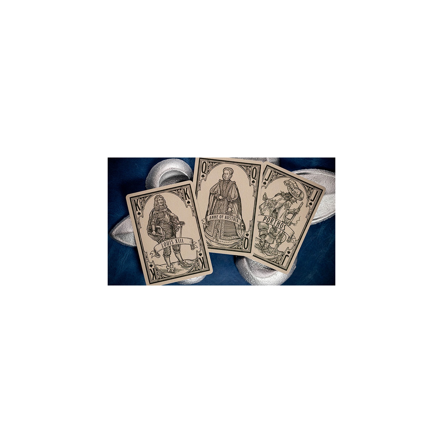 3 Musketeer Playing Cards by Kings Wild Project