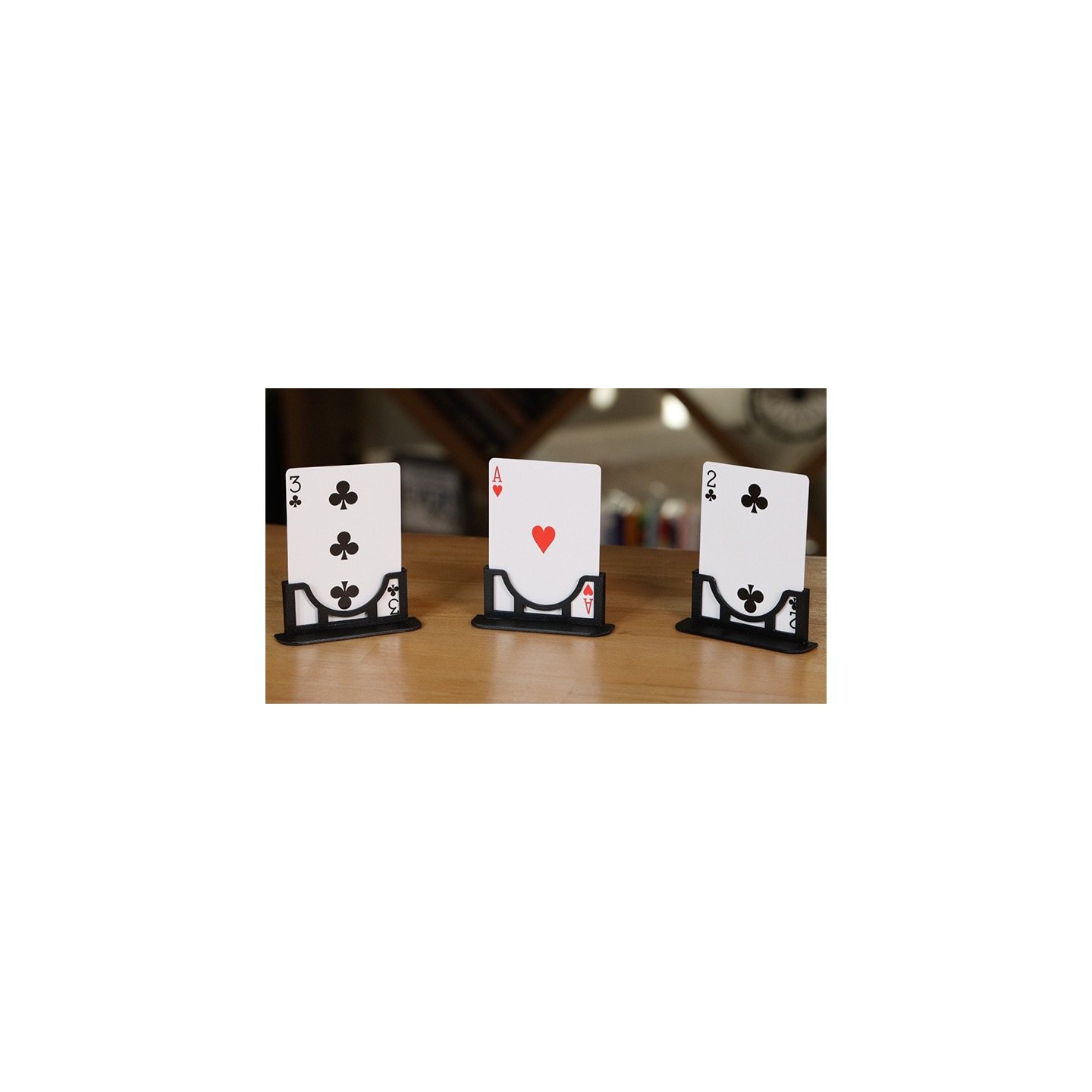 Three Cards Monte Stand BLUE (Gimmicks and Online Instruction) by Jeki Yoo