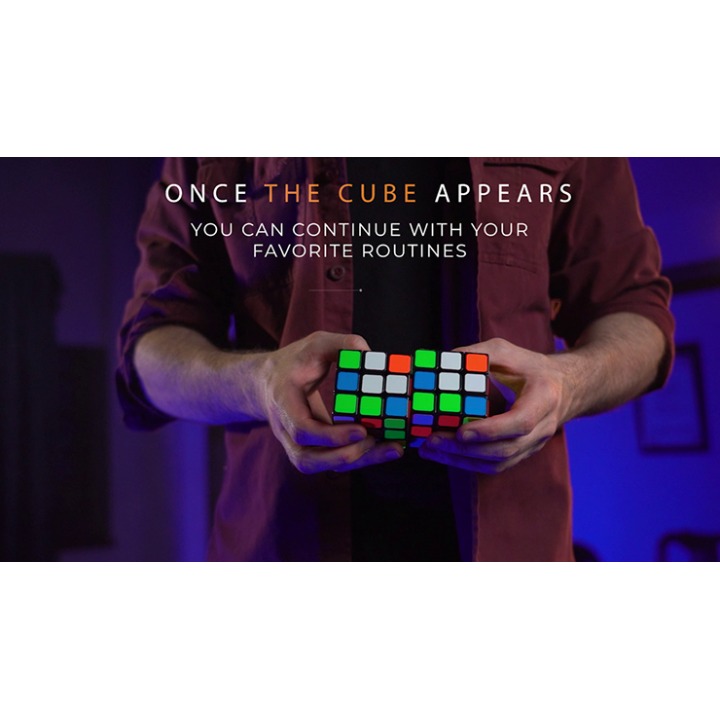 Rubik's Cube 3D Advertising (Gimmicks and Online Instructions) by Henry Evans and Martin Braessas