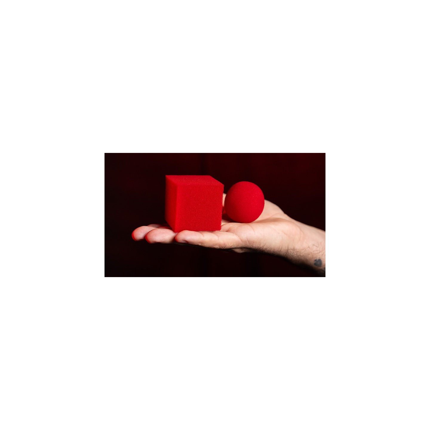 Magic Sponge Ball to Square RED by Murphy's Magic