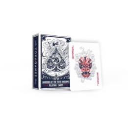 Warriors Of Three Kingdoms (Blue) Playing Cards by YOKAGAME