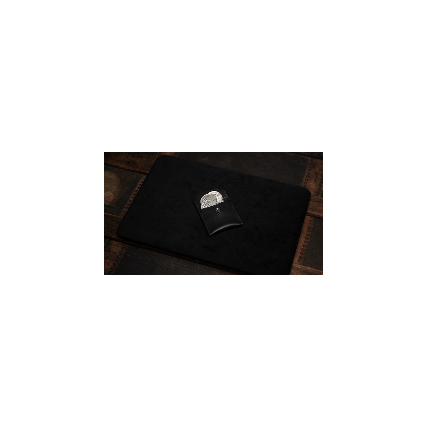 FPS Coin Wallet Black (Gimmicks and Online Instructions) by Magic Firm