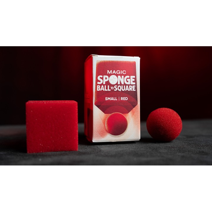 Magic Sponge Ball to Square RED by Murphy's Magic