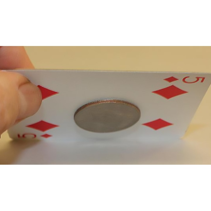 Magnetic Cards (2 pack/Red Jokers) by Chazpro Magic.