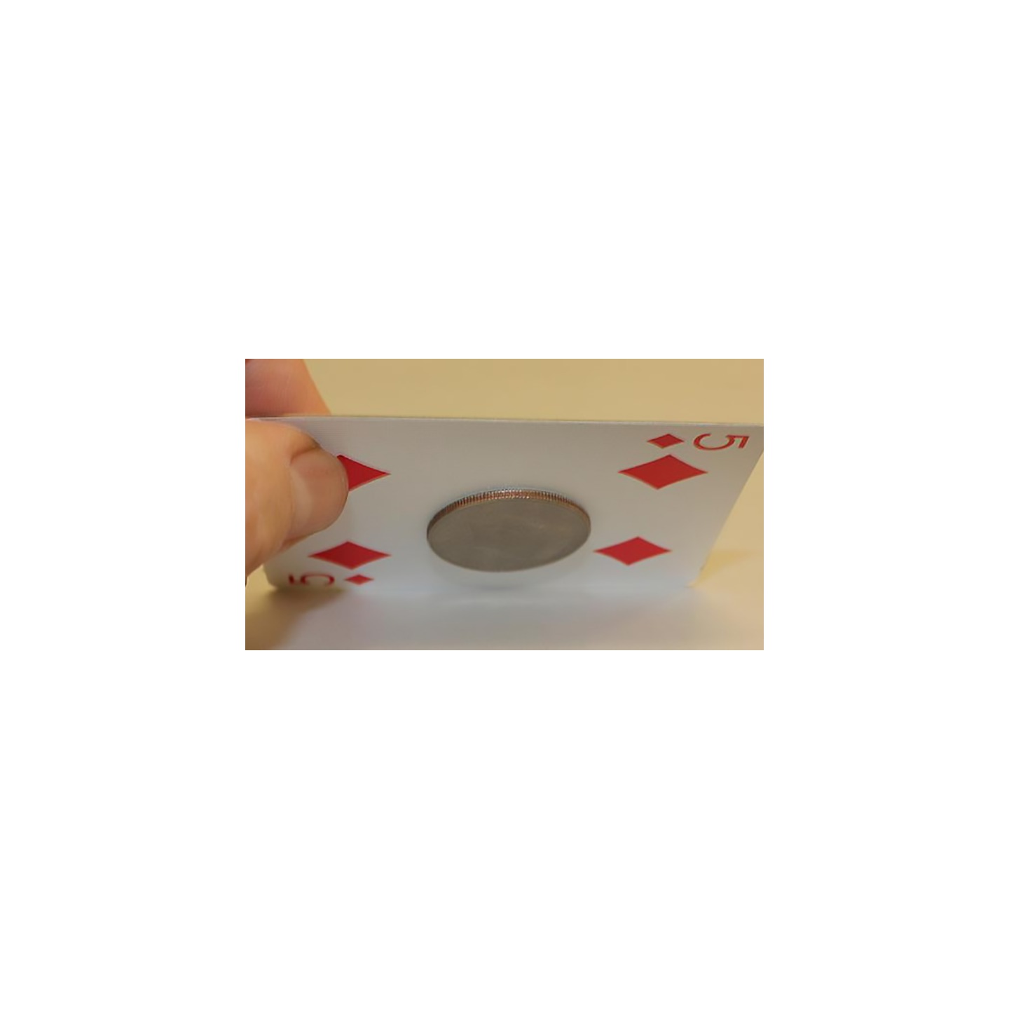 Magnetic Cards (2 pack/Red Jokers) by Chazpro Magic.