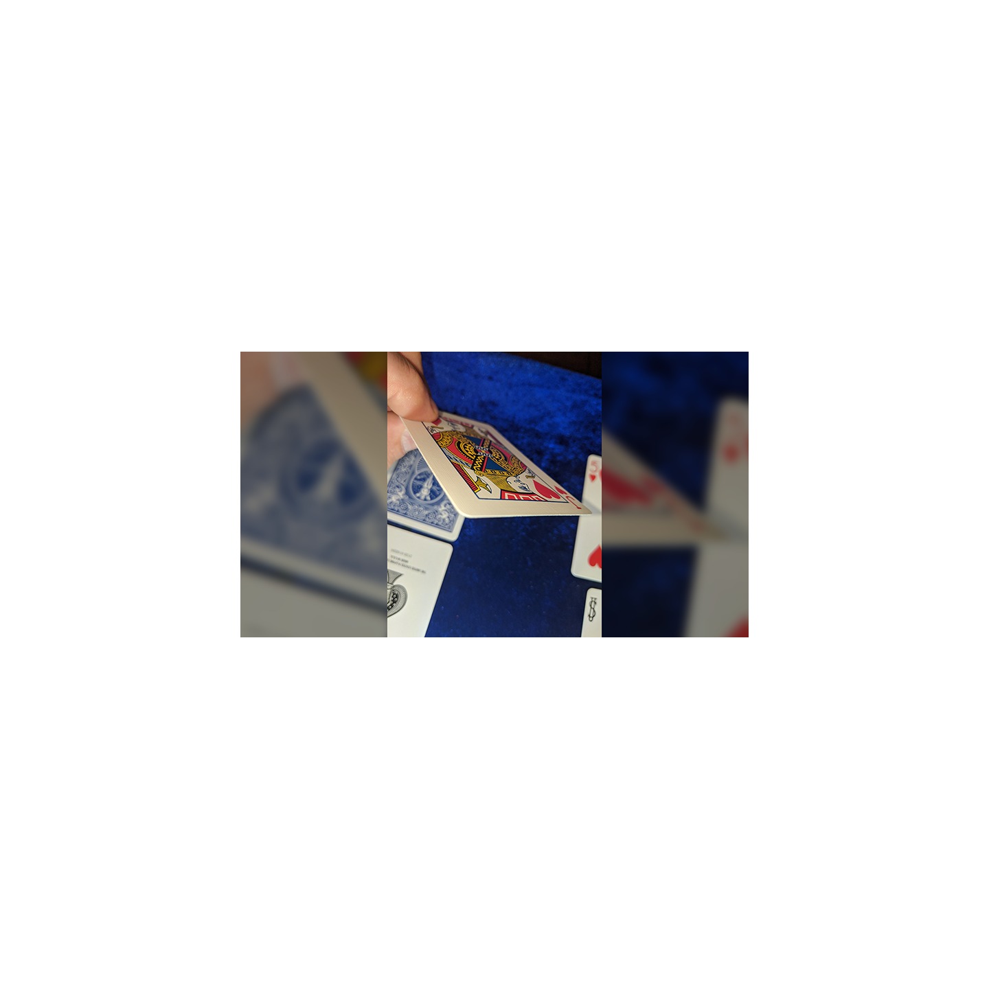 Magnetic Cards (2 pack/Red Jokers) by Chazpro Magic.