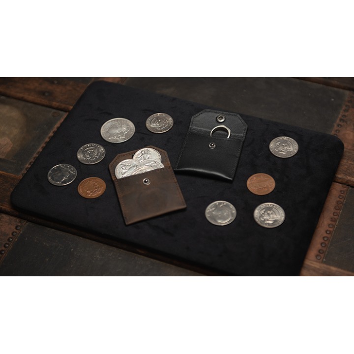 FPS Coin Wallet Black (Gimmicks and Online Instructions) by Magic Firm