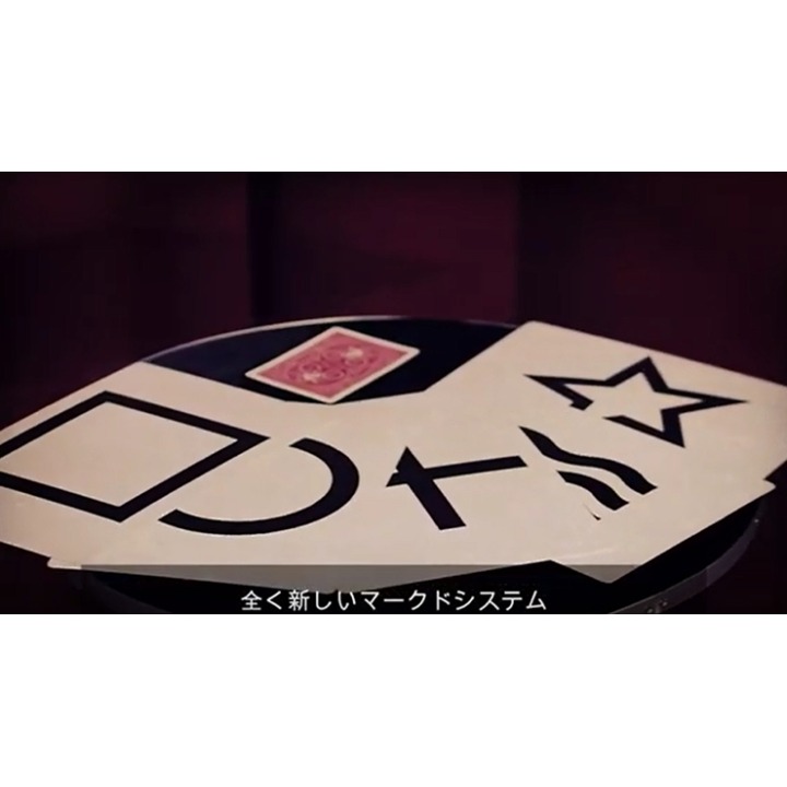 Marked Jumbo ESP Cards (Black) by Tejinaya Magic
