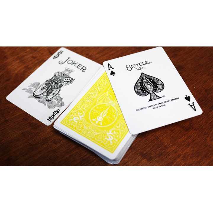 Bicycle Yellow Playing Cards by US Playing Cards Co