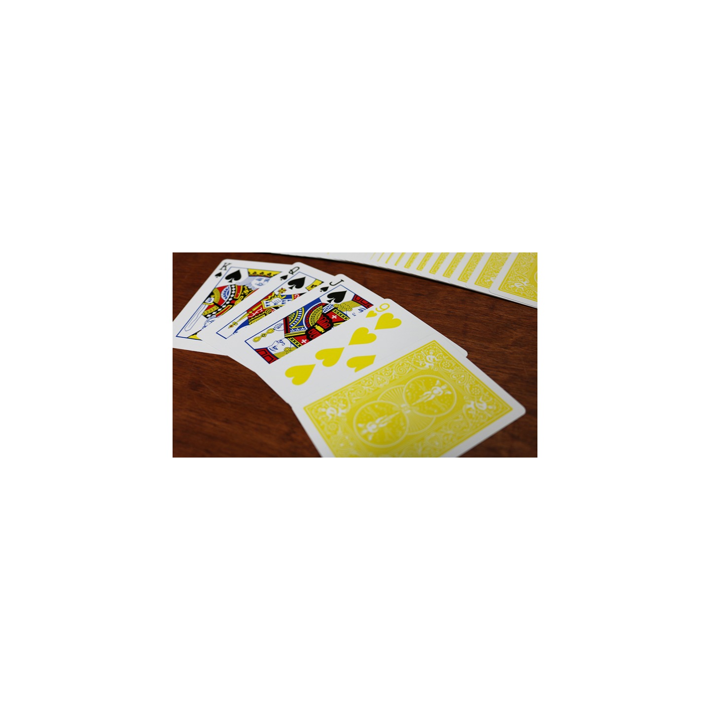 Bicycle Yellow Playing Cards by US Playing Cards Co
