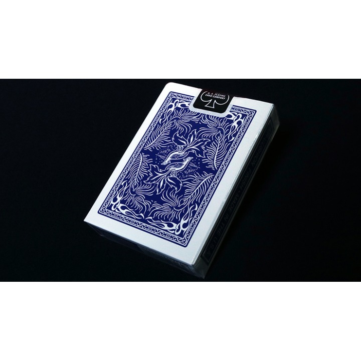 Phoenix Deck Large Index (Blue) by Card-Shark