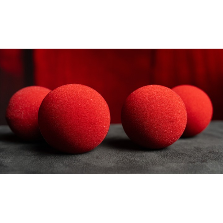 Magic Sponge Balls 50PK RED 2" by Murphy's Magic