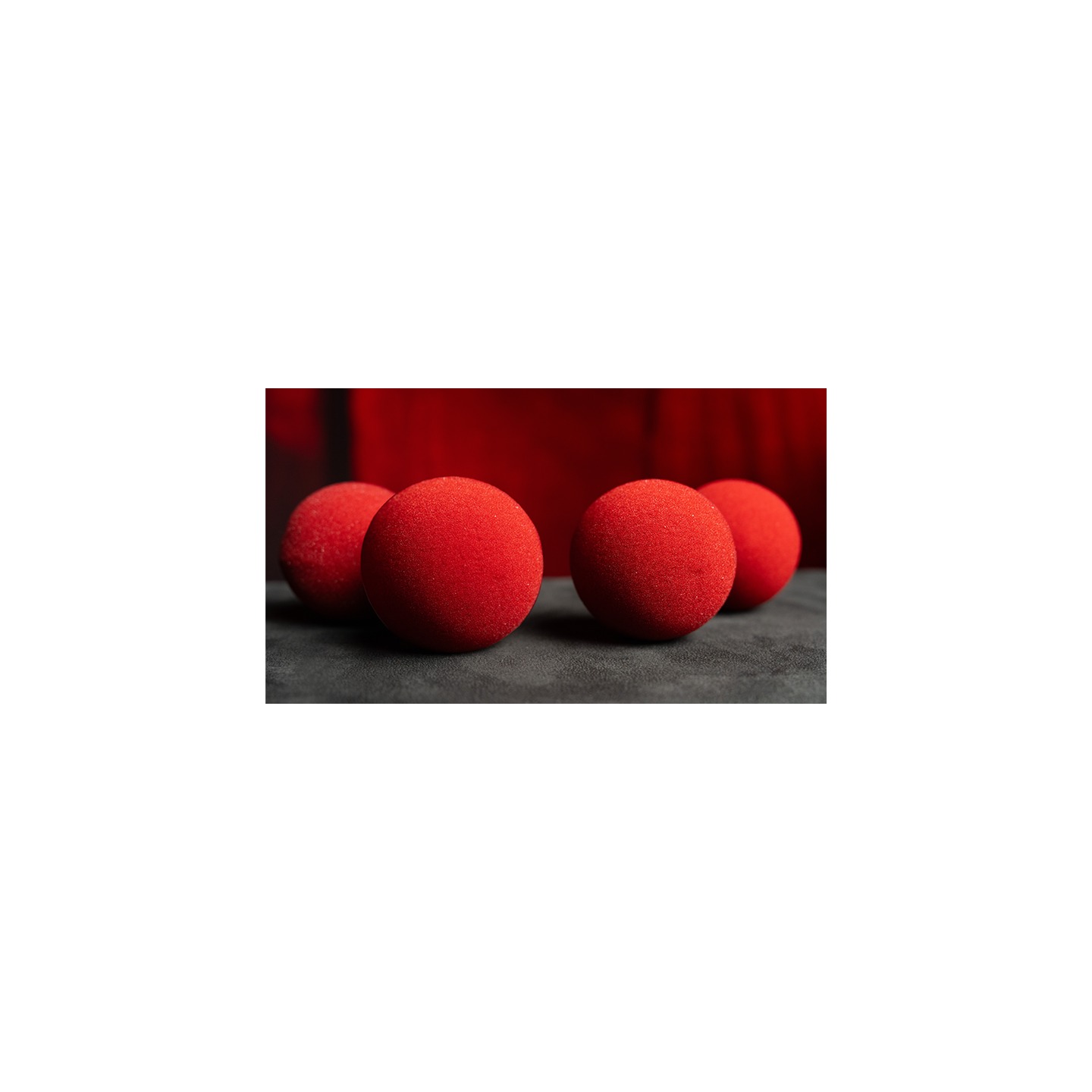 Magic Sponge Balls 50PK RED 2" by Murphy's Magic