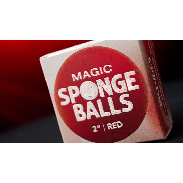 Magic Sponge Balls 50PK RED 2" by Murphy's Magic