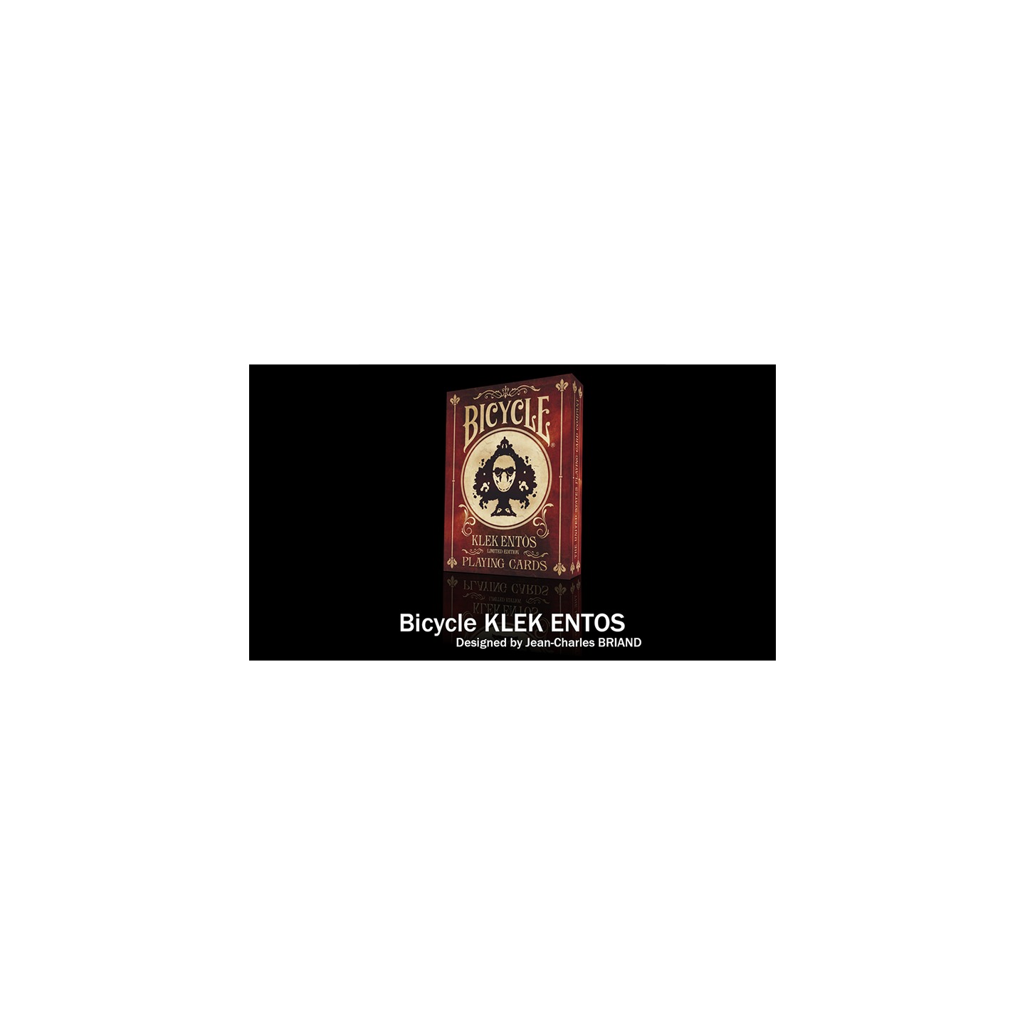Bicycle Klek Entos Red (Marked) Playing Cards
