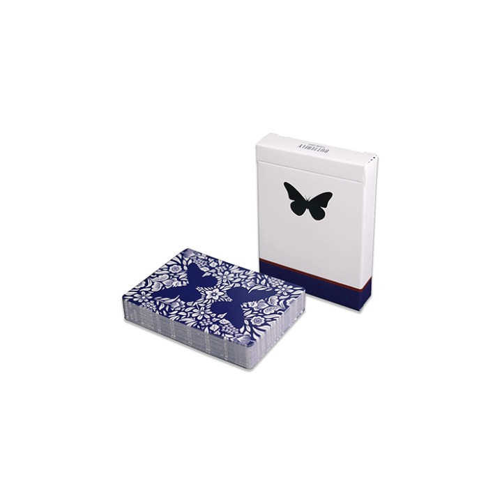 Butterfly Playing Cards Marked (Blue) 3rd Edition by Ondrej Psenicka