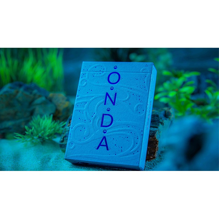 ONDA (Blue) Playing Cards by JOCU