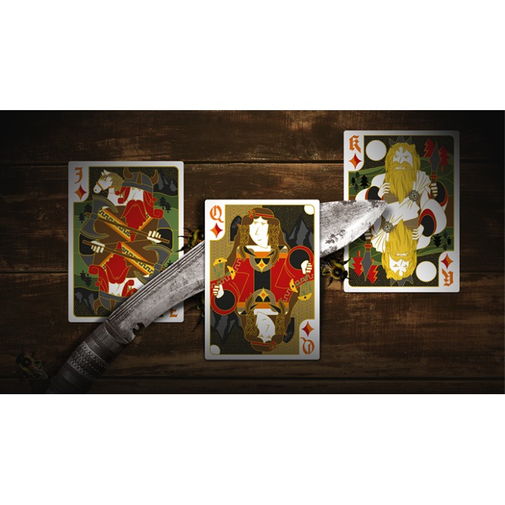 Secret Tale Ragnar MINI White Bee Playing Cards