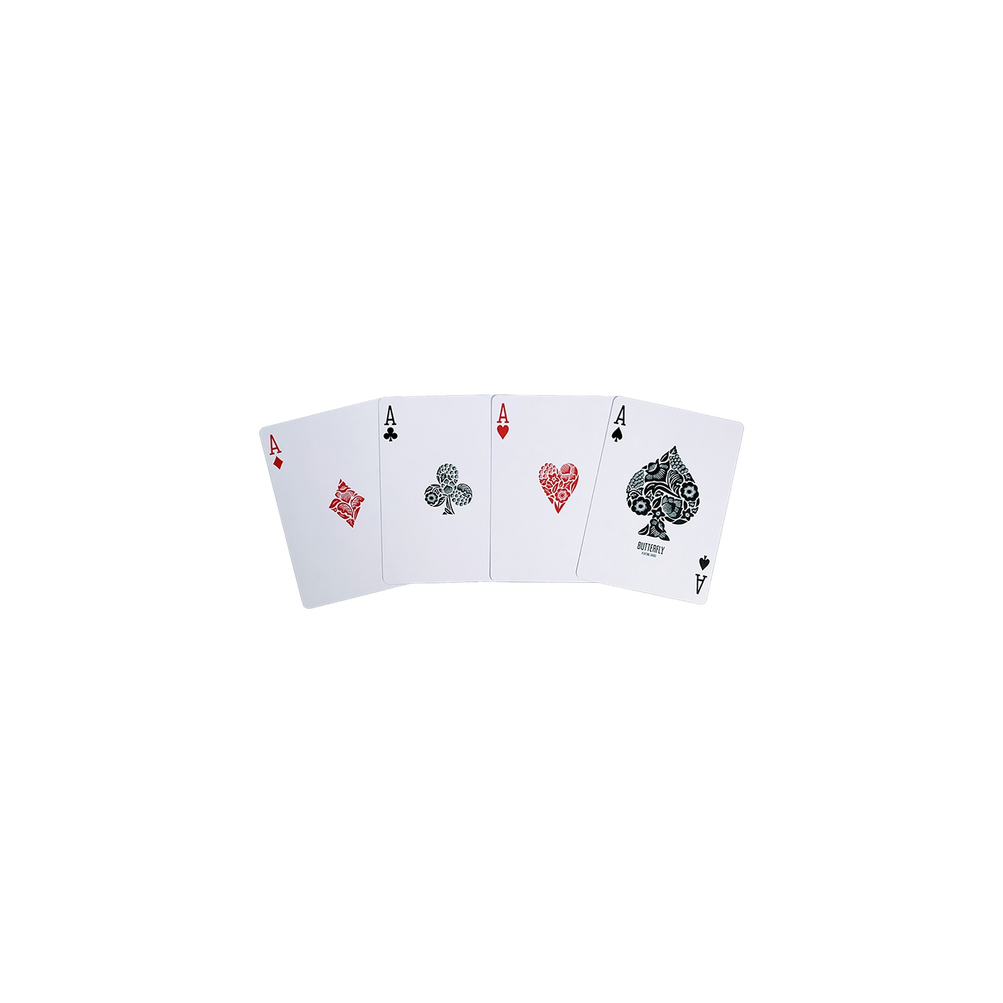 Butterfly Playing Cards Marked (Red) 3rd Edition by Ondrej Psenicka