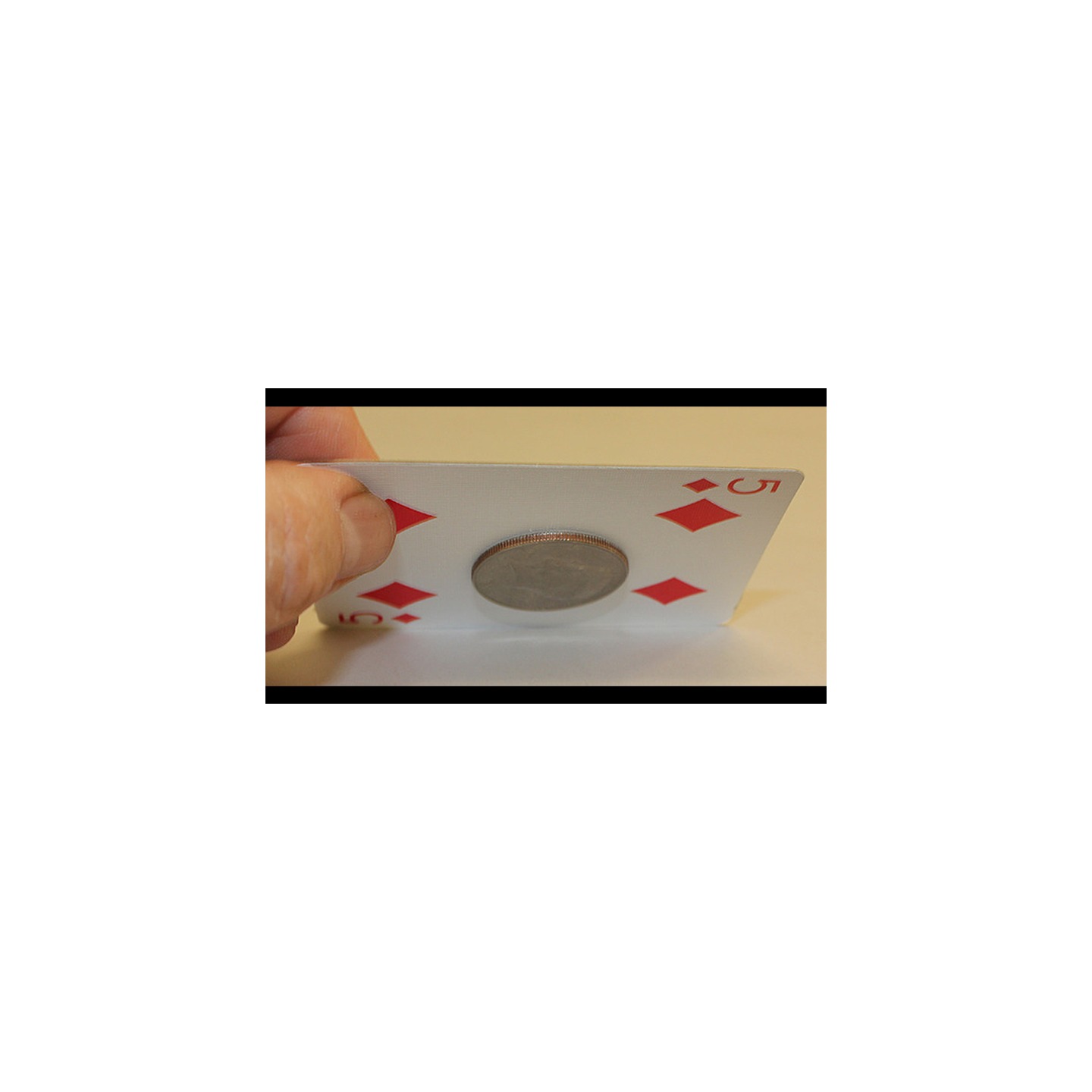Magnetic Card- Bicycle Cards (2 Per Package) Double Back Blue by Chazpro