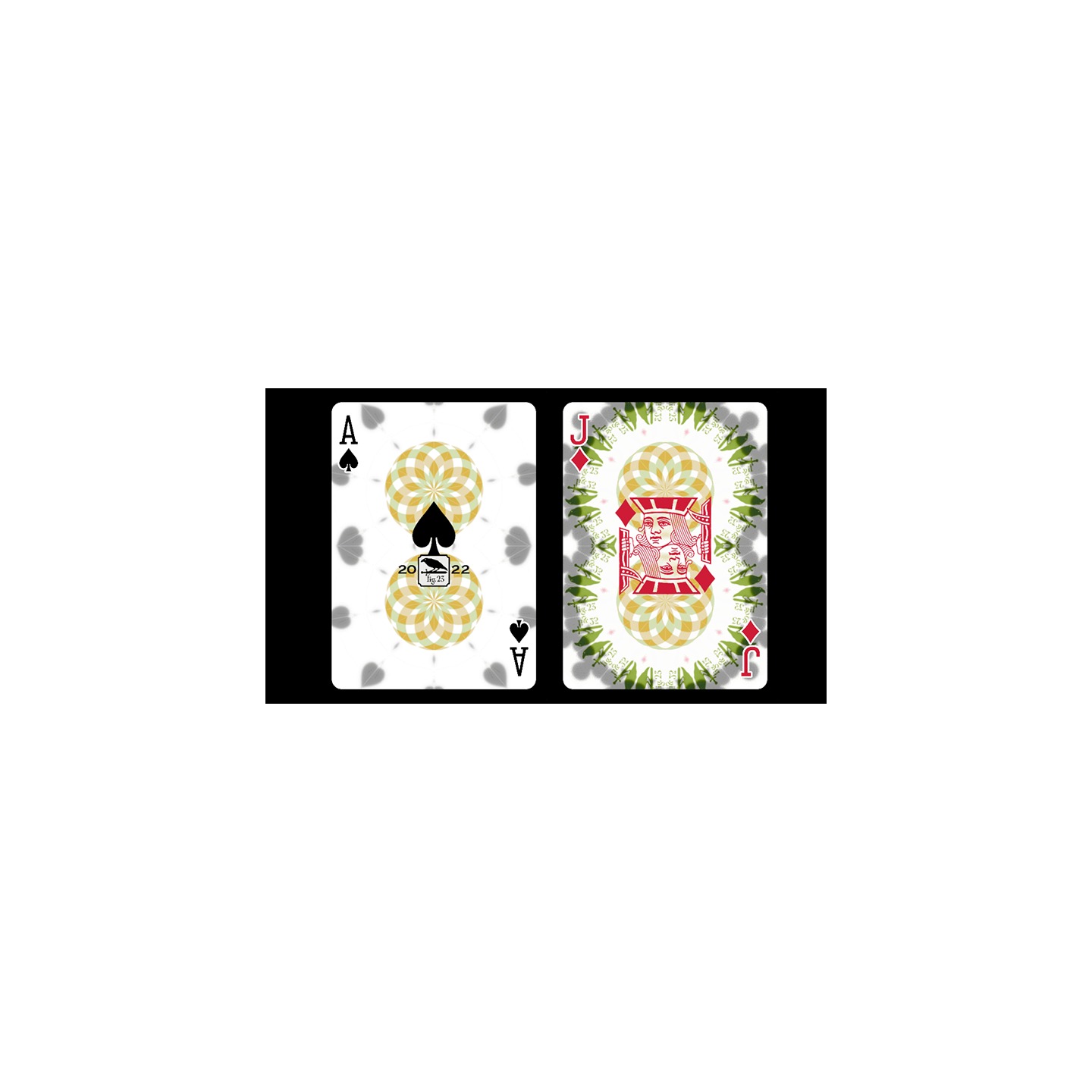 Kaleidoscope Playing Cards by fig.23