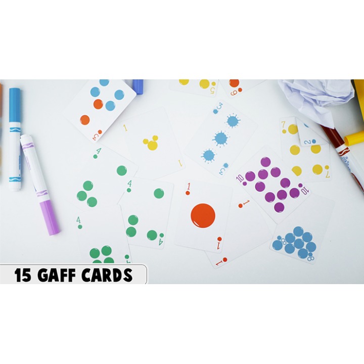 Bicycle Colors by Jordan Victoria (Red deck + 11 routines)