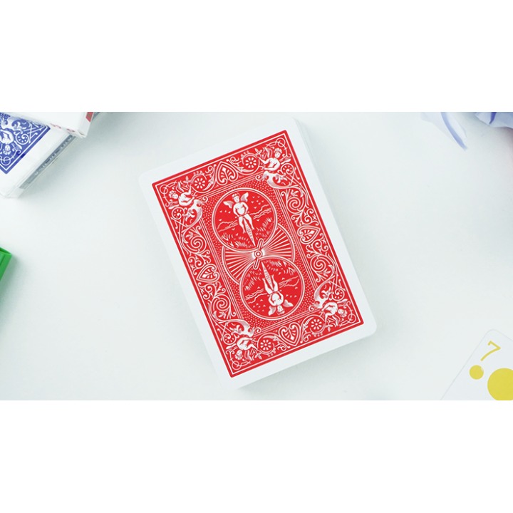 Bicycle Colors by Jordan Victoria (Red deck + 11 routines)