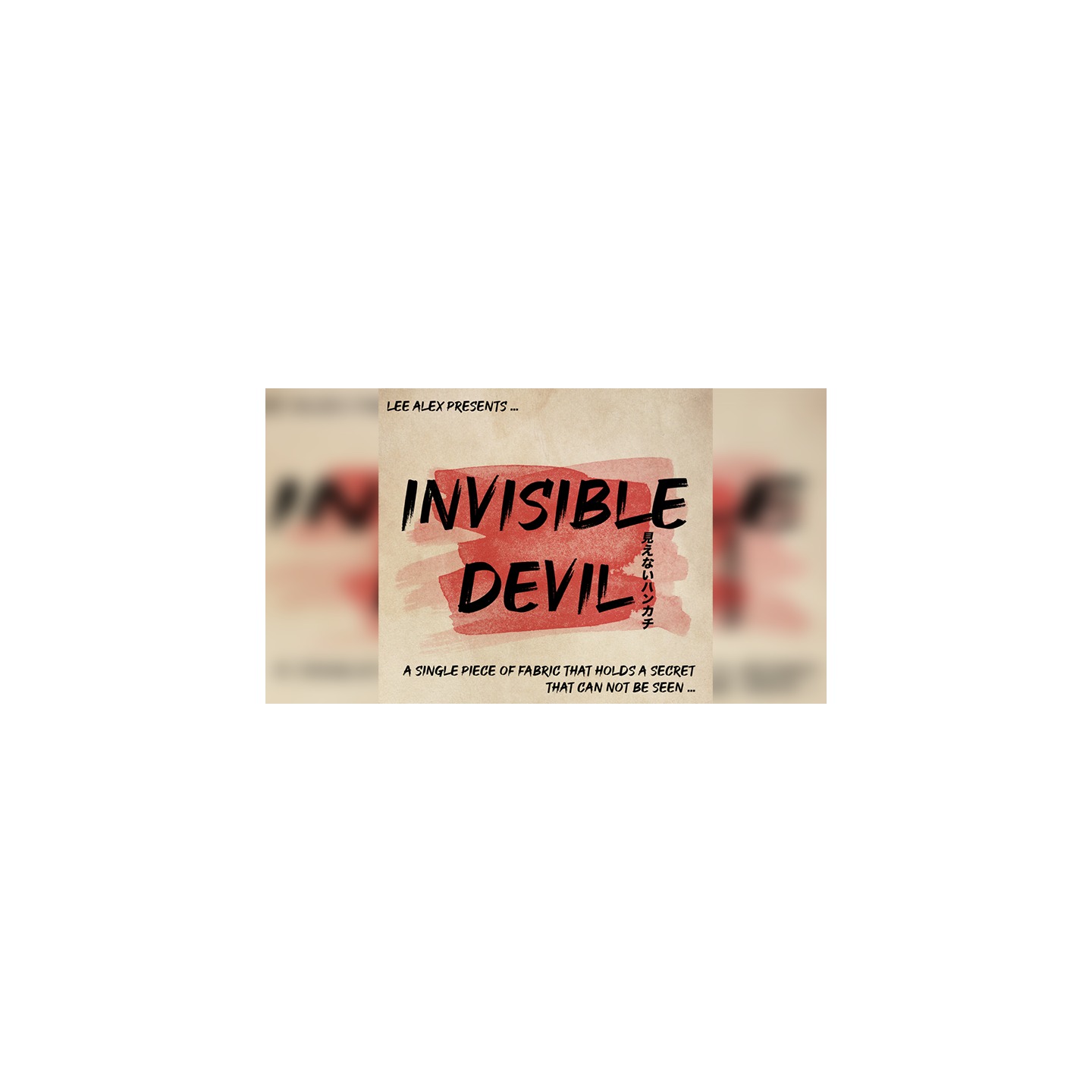 Invisible Devil (Blue) by Lee Alex
