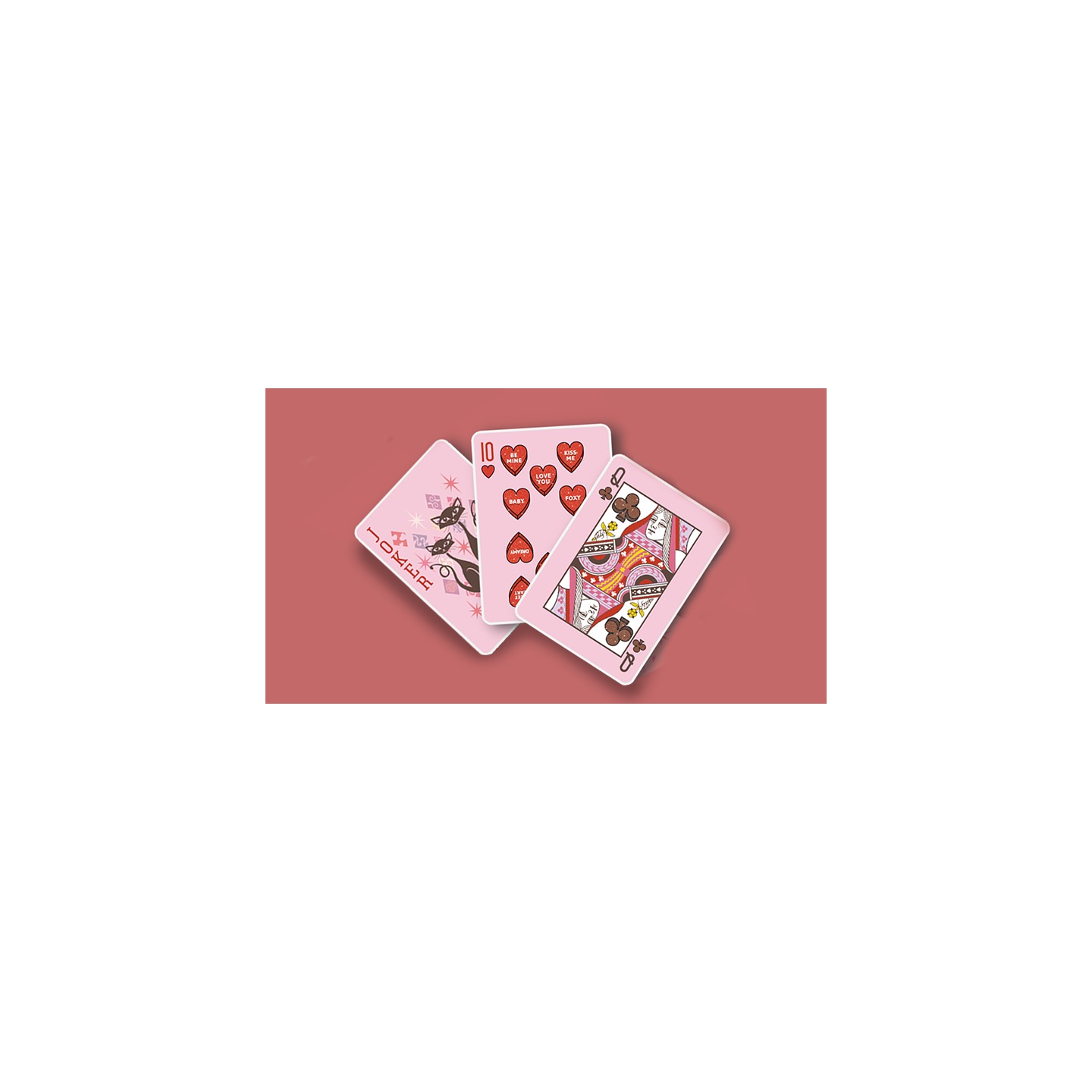Bicycle Vintage Valentine Playing Cards by Collectable Playing Cards
