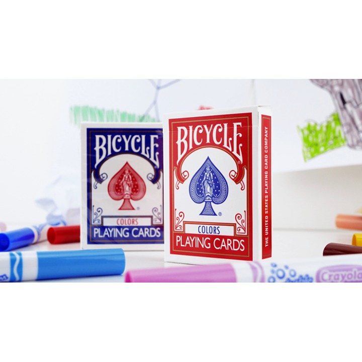 Bicycle Colors by Jordan Victoria (Red deck + 11 routines)