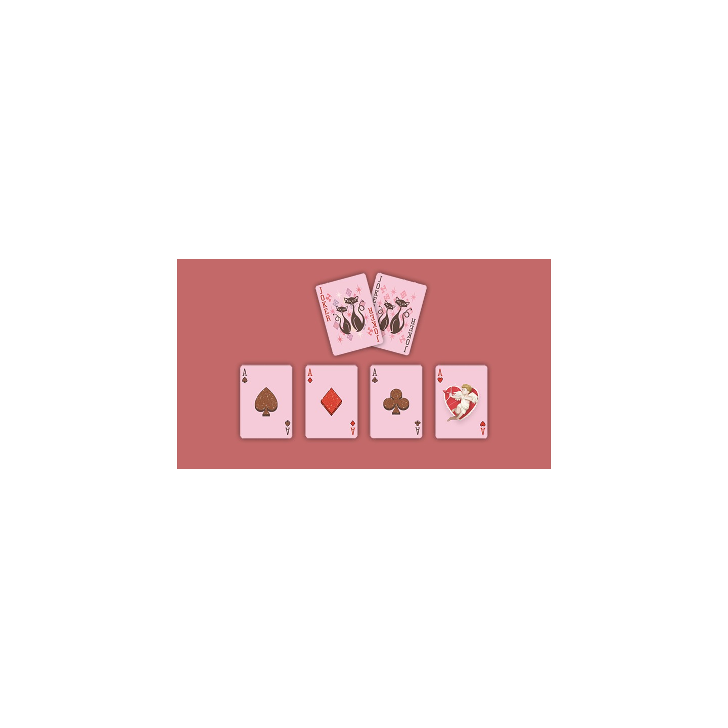 Bicycle Vintage Valentine Playing Cards by Collectable Playing Cards