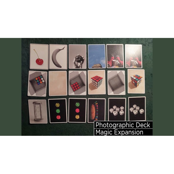 Photographic Deck Project Set (Gimmicks and Online Instructions) by Patrick Redford
