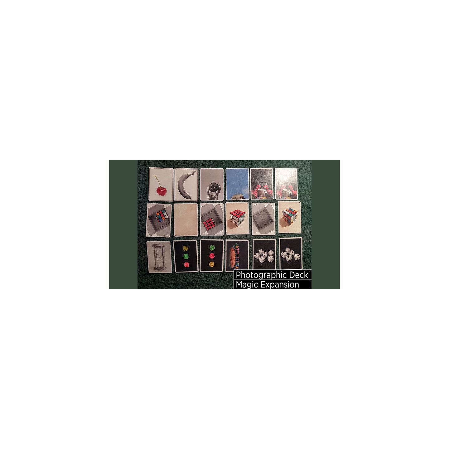 Photographic Deck Project Set (Gimmicks and Online Instructions) by Patrick Redford