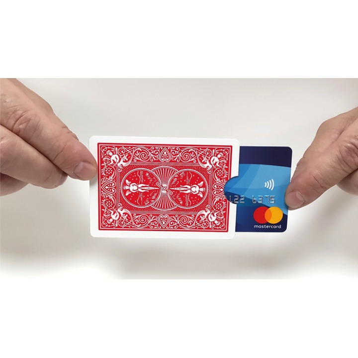 Credit Card Holder (Made from Red Bicycle cards) by Joker Magic