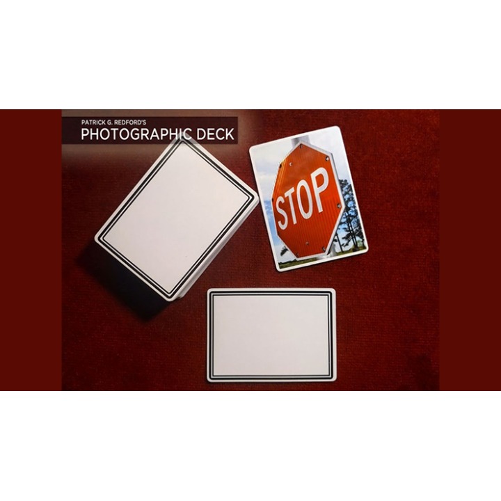 Photographic Deck Project Set (Gimmicks and Online Instructions) by Patrick Redford